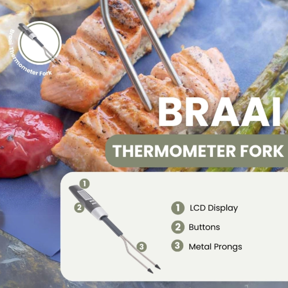 Termómetro digital para carne 
