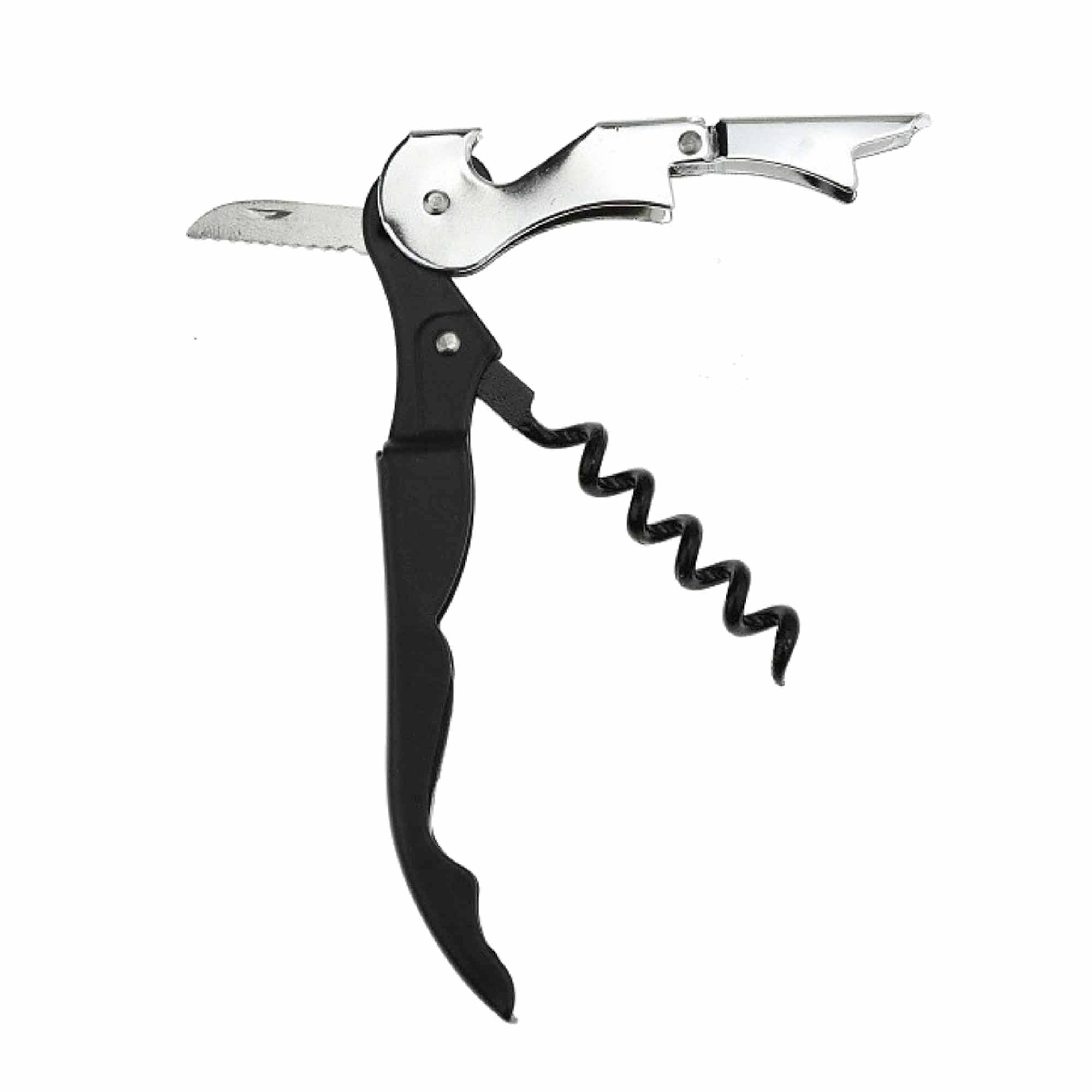 3 Funtional Stainless Steel Manual Corkscrew