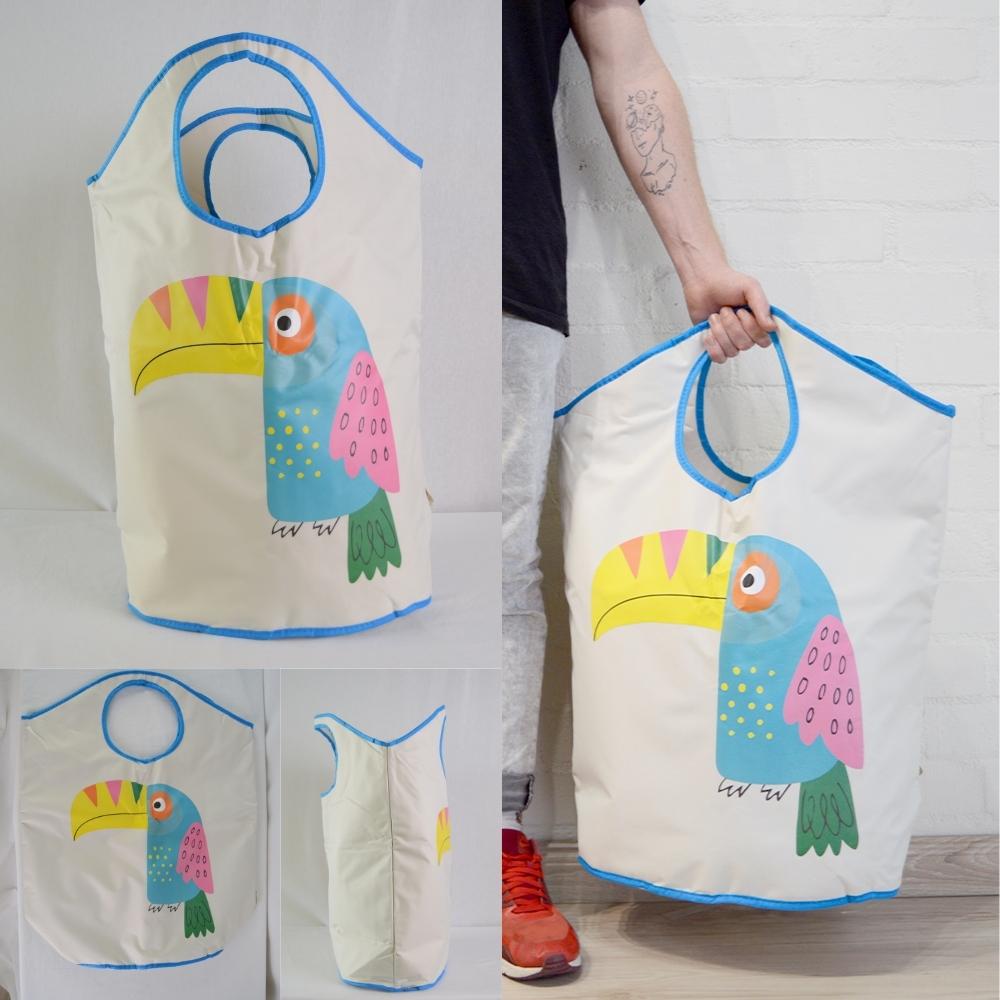 Laundry Storage Bag with Handles - 76L