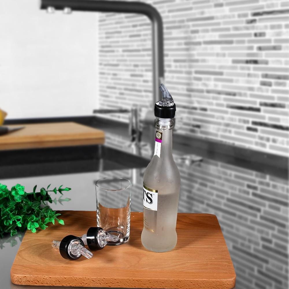 15ml Pre-Measured Bottle Pourer Set of 2 Multi-use liquor dispenser for bars, home bars and parties. Easy to use bottle dispenser has 2 uses for pouring drinks. Pours 15ml per shot when set to pre-measured it is an effective way to reduce over-pouring and spills. Can be fitted on a standard 750ml liquor bottle. 170422630 - bags direct wholesale online shop