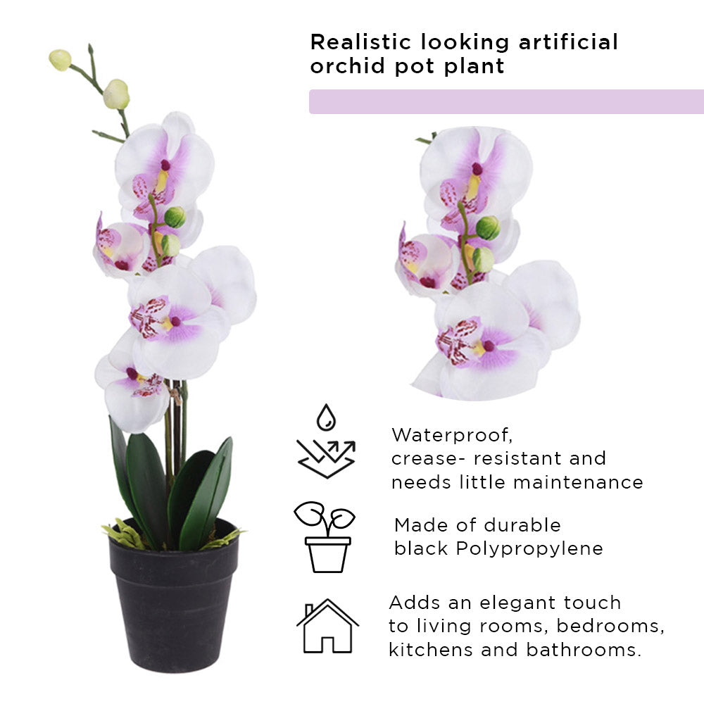 Artificial Orchid Plant in Pot