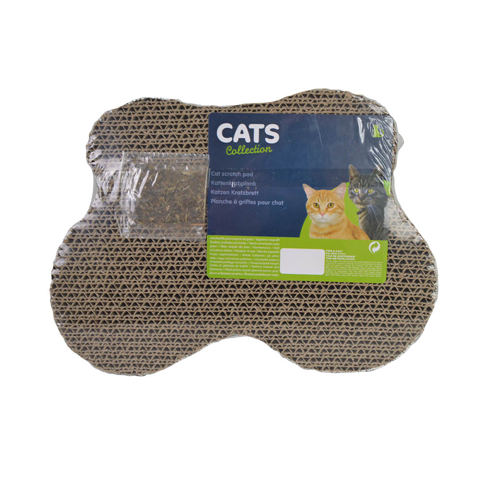 Griffoir pour chat avec herbe à chat 