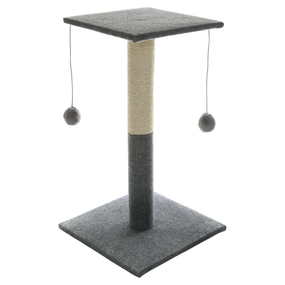 Cat Scratch Tree Stand with 2 Balls - 60cm