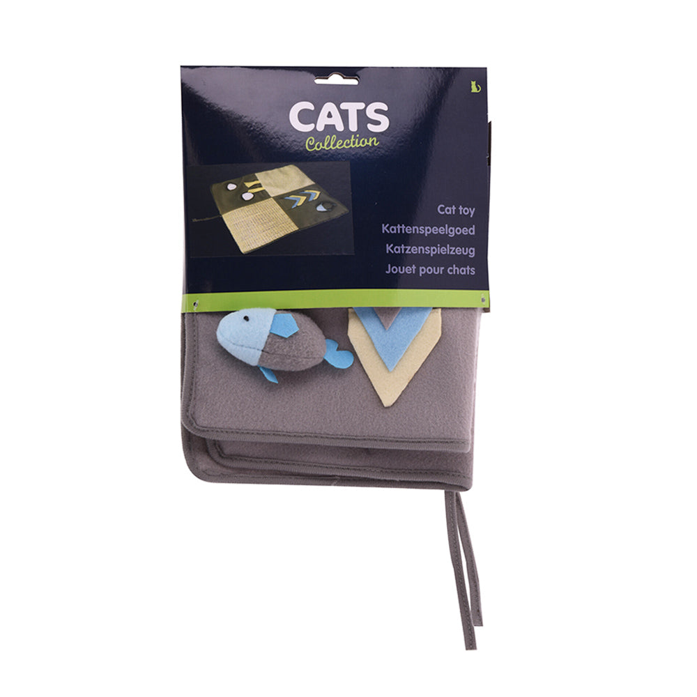 Cat Mat With Plush Toy