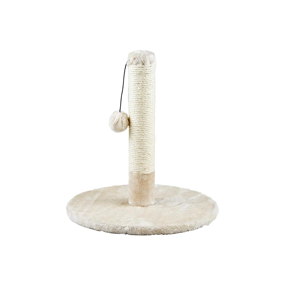 Cat Tree Stand with Scratch Post and 1 Ball on Rope