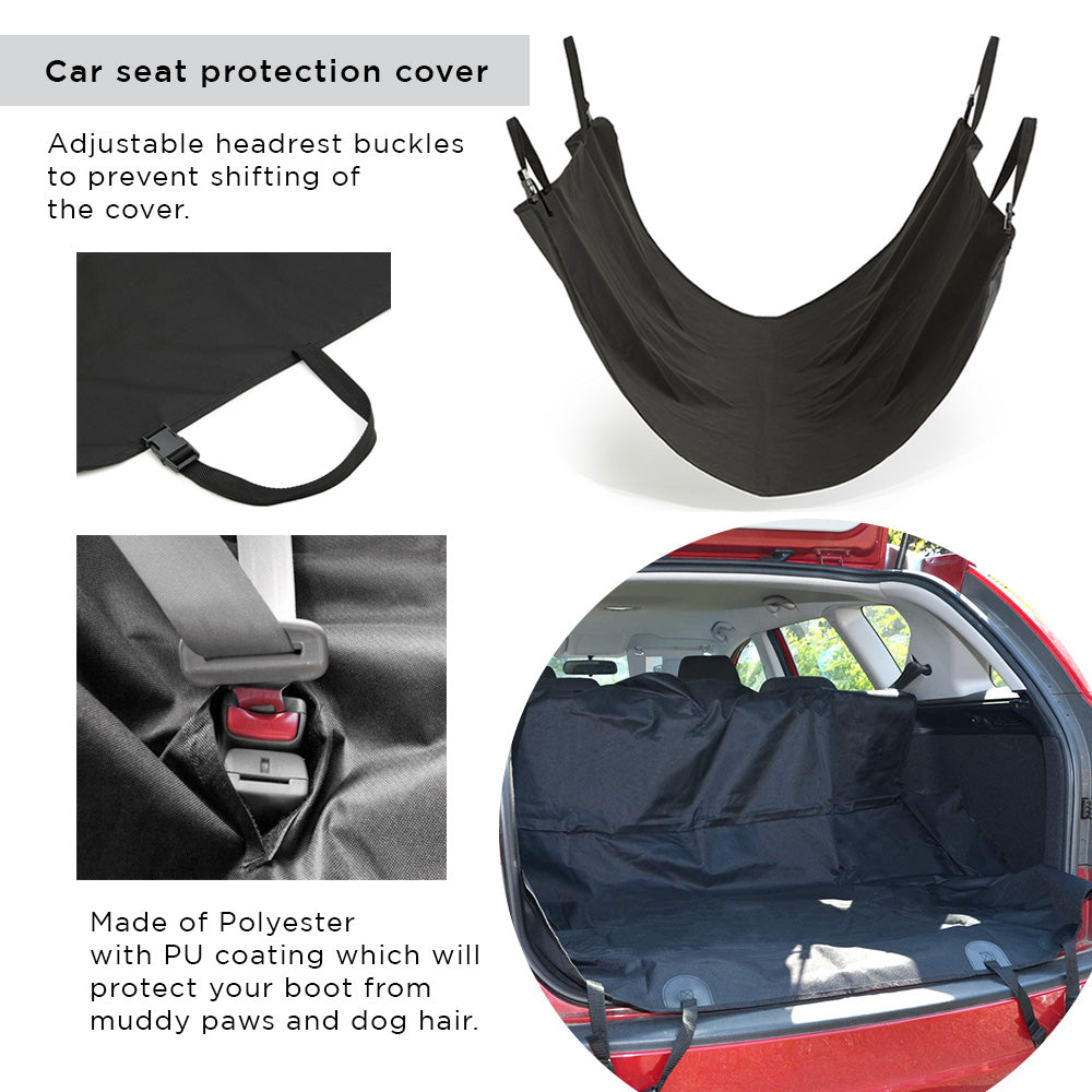 Car Seat Cover for Pet Dog or Puppy - Waterproof