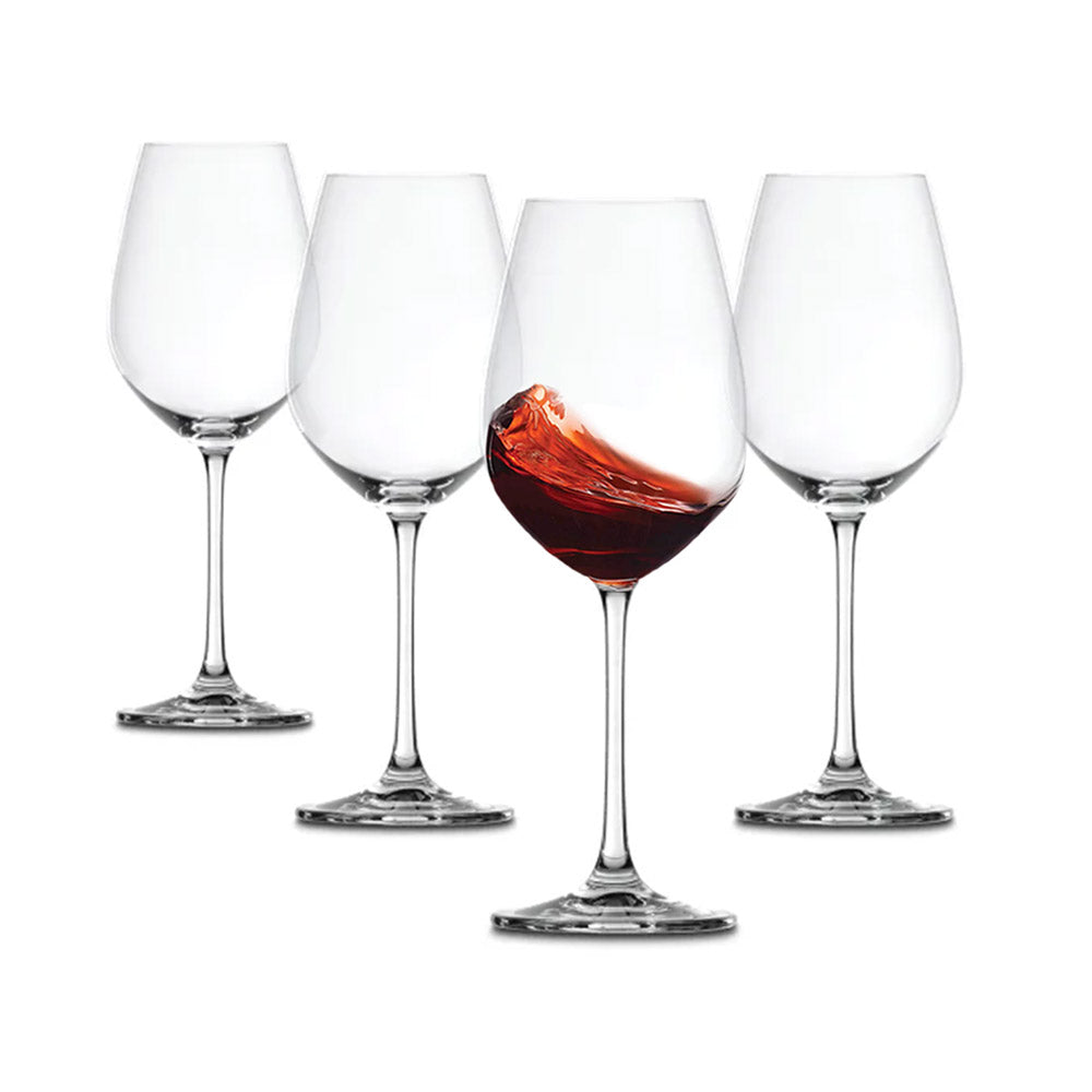 Rotweingläser – 530 ml – 4er-Set – Vinissimo-Design