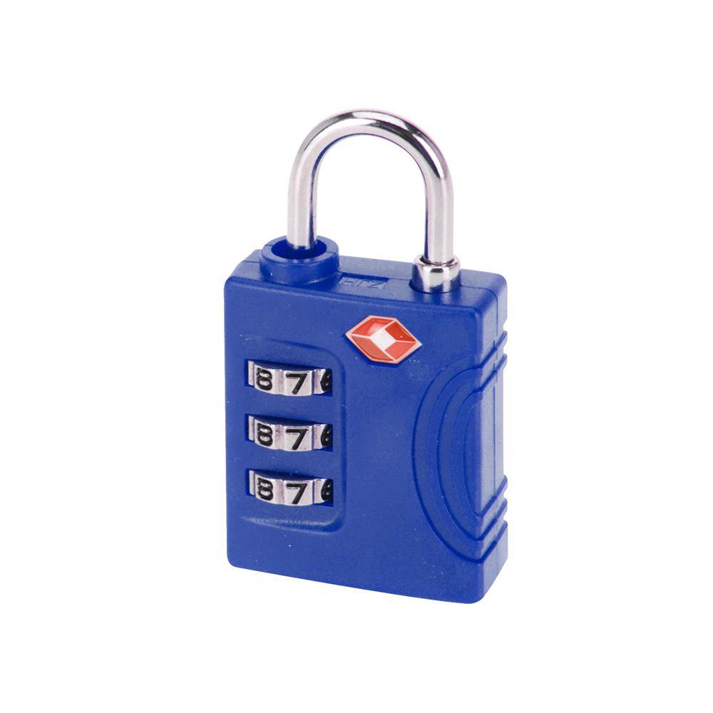 3 Dial Combination TSA Lock | Blue