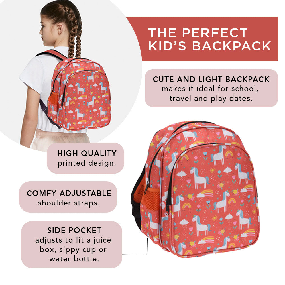 Kids Backpack design - Unicorn design
