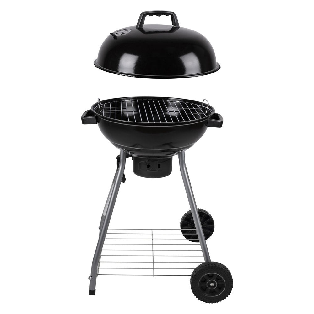 Charcoal Braai Grill with Ash Catcher and Adjustable Airvents - 45cm