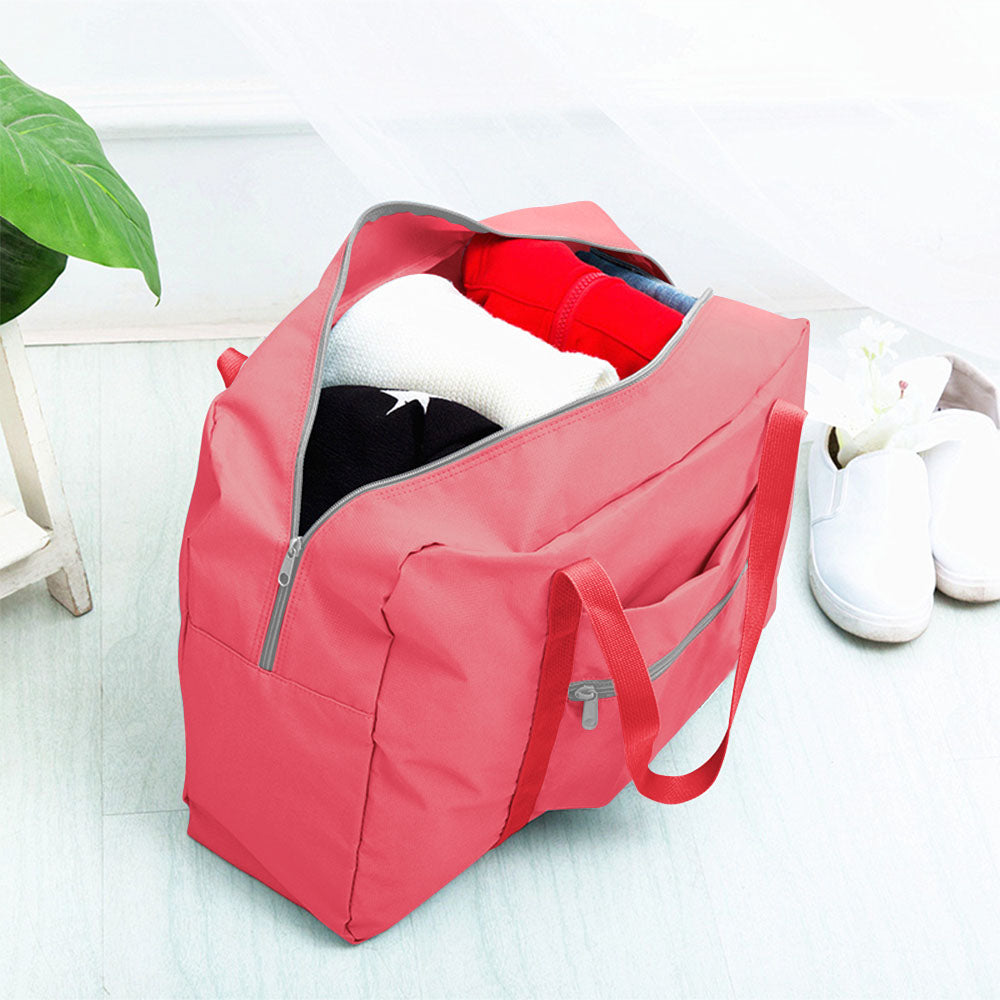 Bolsa Weekender - Plegable con 2 Compartimentos - Resistente al Agua