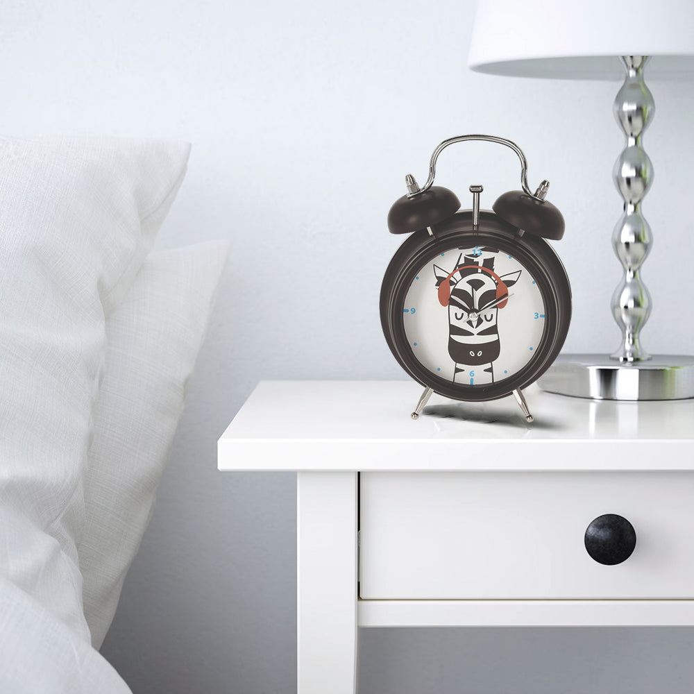 Children's Alarm Clock - Safari Party Animals Design