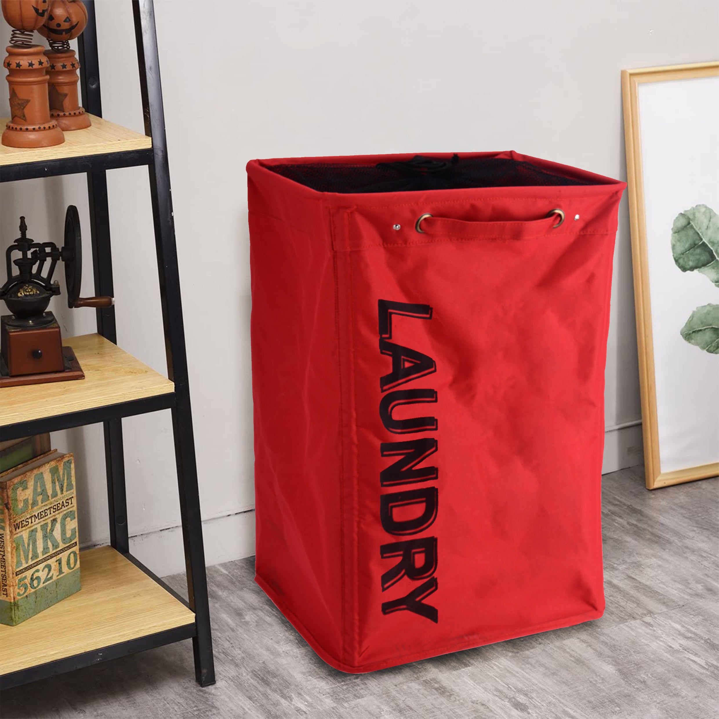 Wäschesack mit 2 Rädern und 2 Griffen – Flatpack-Design