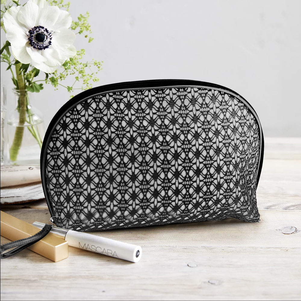 Cotton Toiletry Bag with Net