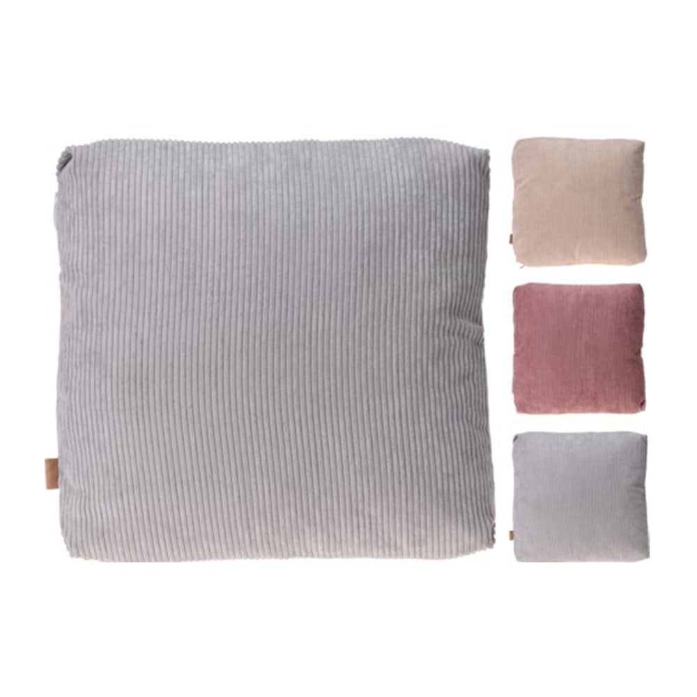 Pillow - Square Modern Suede Design - 40cm