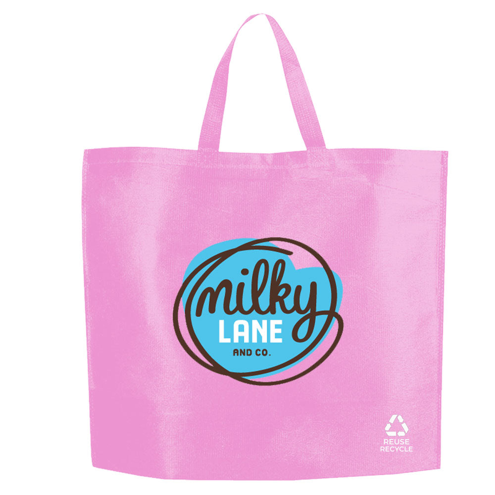 Reusable Shopper Bag - Pink Design