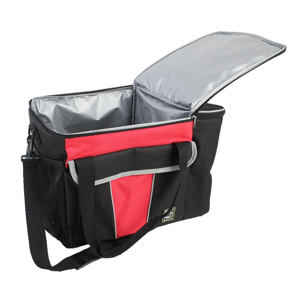 Insulated Cooler Bag with 2 x Side by Side Pockets and Carry Handles - 48L