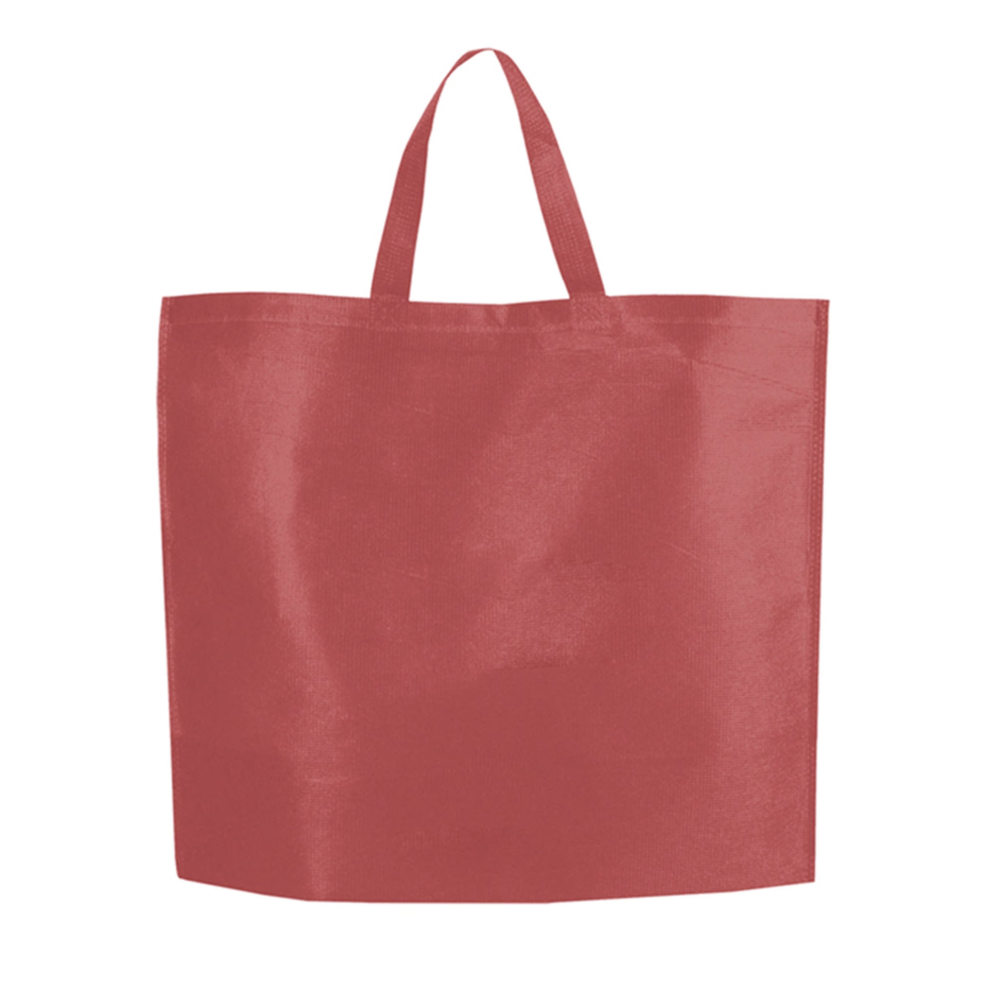 Reusable Shopper Bag - Burgundy Design