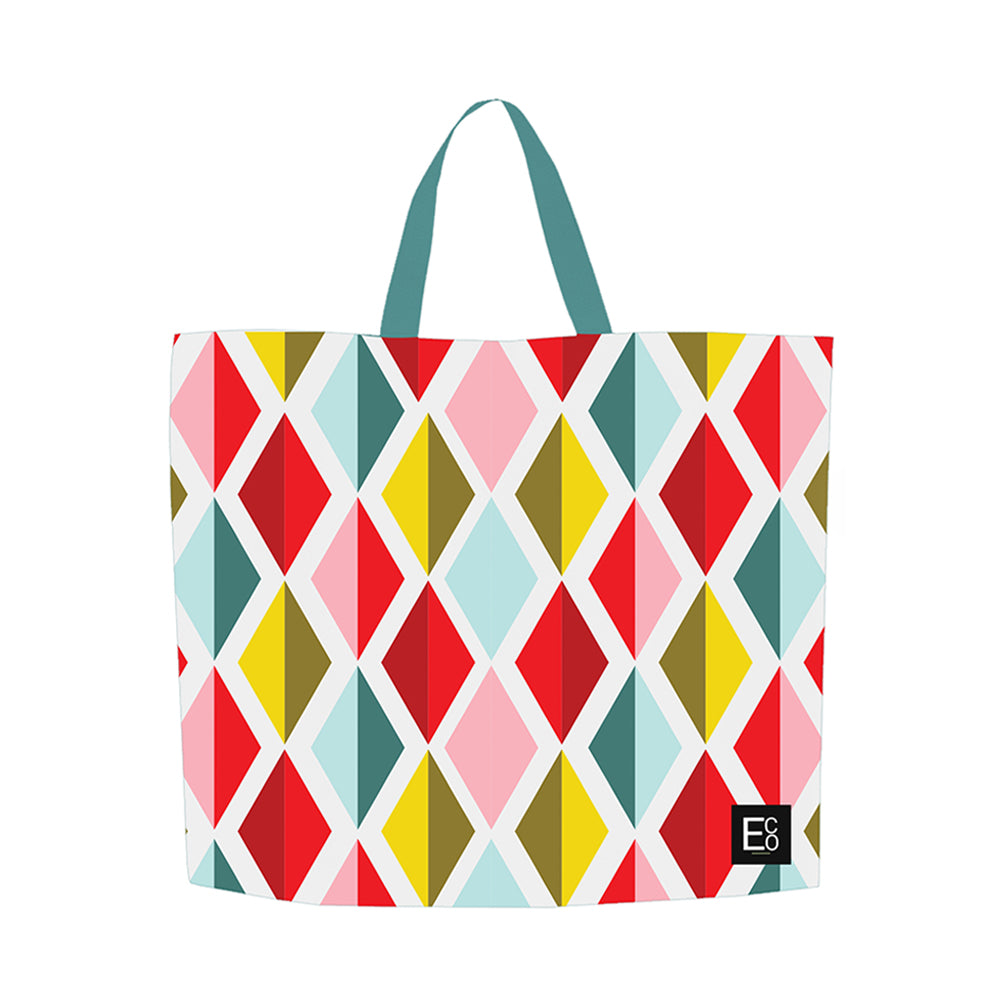 Reusable Shopper Bag - Non-Woven- Diamond Patterned Design