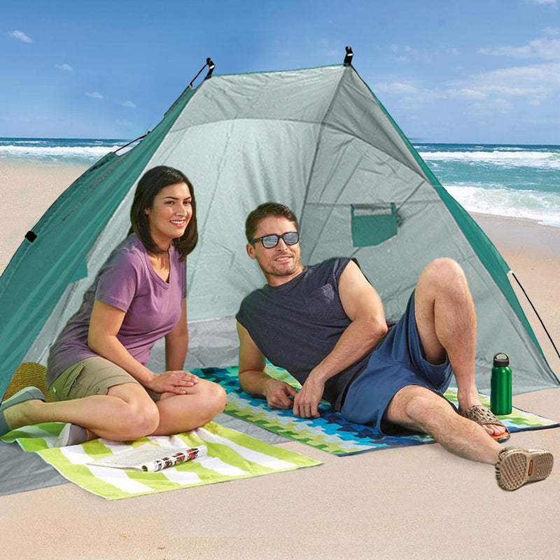 Slumbertrek Pack Umbrella, Adjustable Tilting UPF 50+ Sun Shade