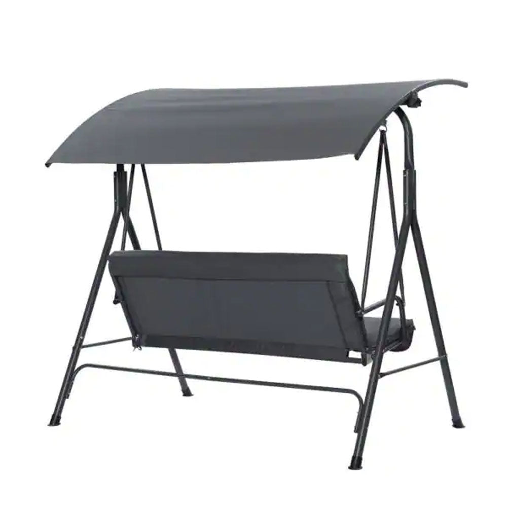 Swing Bench Lounger with Adjustable Rooftop - 2.5 Seater
