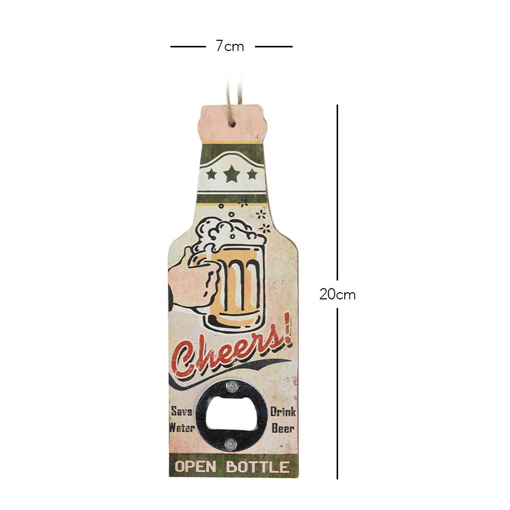 Beer Bottle Opener with String for Wall Hanging