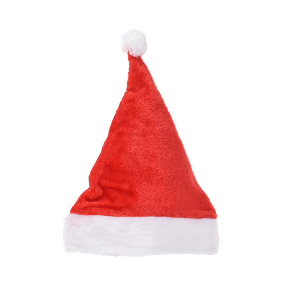 Weihnachtsmütze mit Pompon