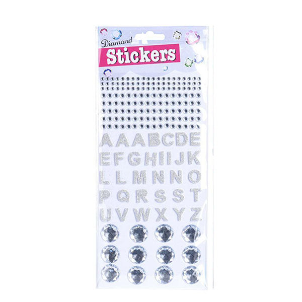 Stickers - Diamond and Glitter Letters