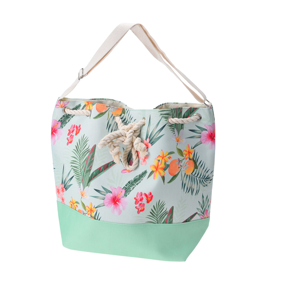 Tote Bag in Tropical Design